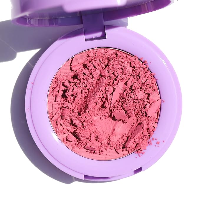 Half Caked In Bloom Powder Blush | vegan & cruelty-free, fragrance-free, highly pigmented, primer-infused | 3.8g (Soft Serve)-VivaGrace Women