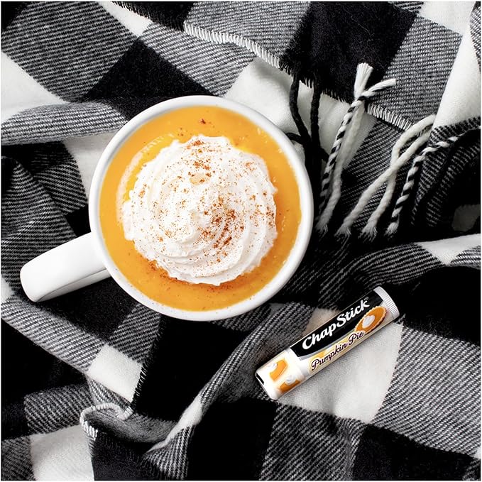 ChapStick Holiday Collection - Candy Cane, Pumpkin Pie & Sugar Cookie Flavors - Blister Pack of 3 Sticks 0.15 Each - Pack of 6 = 18 Sticks, Great Holiday Gift 3 Count (Pack of 6)-VivaGrace Women