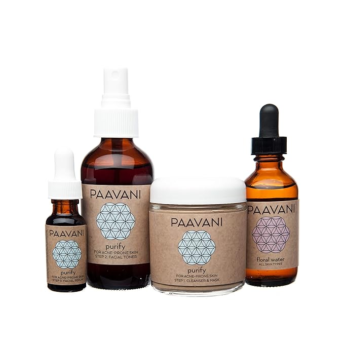 PAAVANI Ayurveda - Clarify Skincare Set - Remedy Acne Prone Skin - Hormonal Acne - Cystic Acne-VivaGrace Women