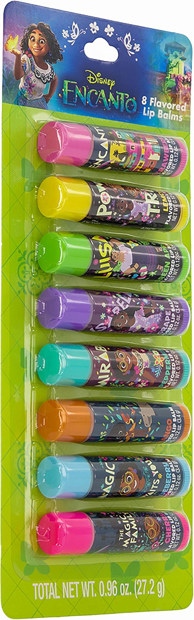 Encanto 8 Pack Lip Balm, 8.0 Fl Oz-VivaGrace Women