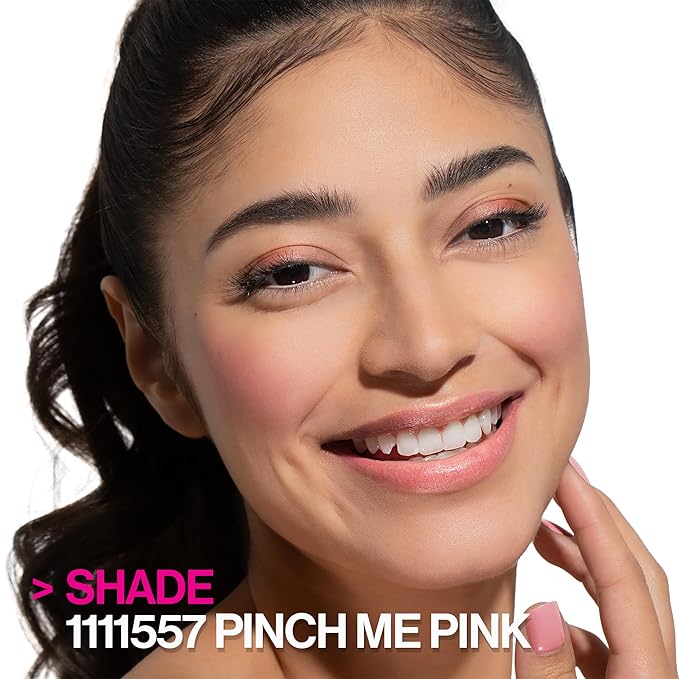 wet n wild Color Icon Blush, Effortless Glow & Seamless Blend infused with Luxuriously Smooth Jojoba Oil, Sheer Finish with a Matte Natural Glow, Cruelty-Free & Vegan - Pearlescent Pink(Packaged)-VivaGrace Women