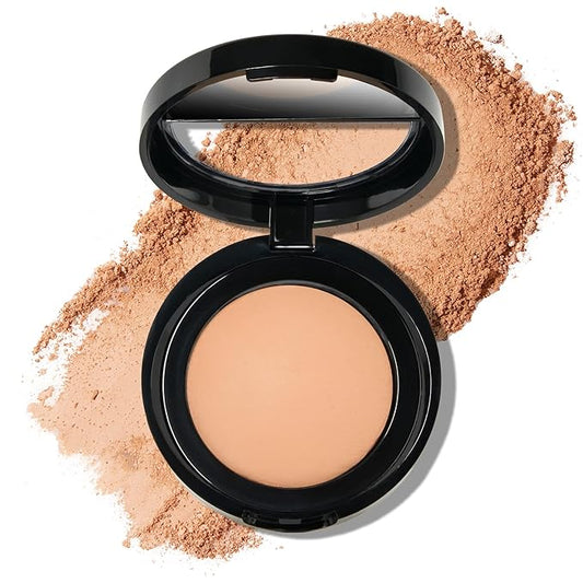LAURA GELLER NEW YORK Baked Blurring + Setting Powder, Translucent Makeup Setting Powder For Soft-Focus Finish, Minimize Fine Lines and Pores, Light/Medium-VivaGrace Women