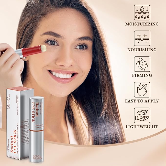 Retinol Eye Cream, Wrinkle Repair Eye Cream for Dark Circles, Under Eye Bag Cream with Retinol & Hyaluronic Acid, Eye Cream Anti Aging to Fight Fine Lines, Reduce Eye Bags,Wrinkles in 3-4 Weeks-VivaGrace Women