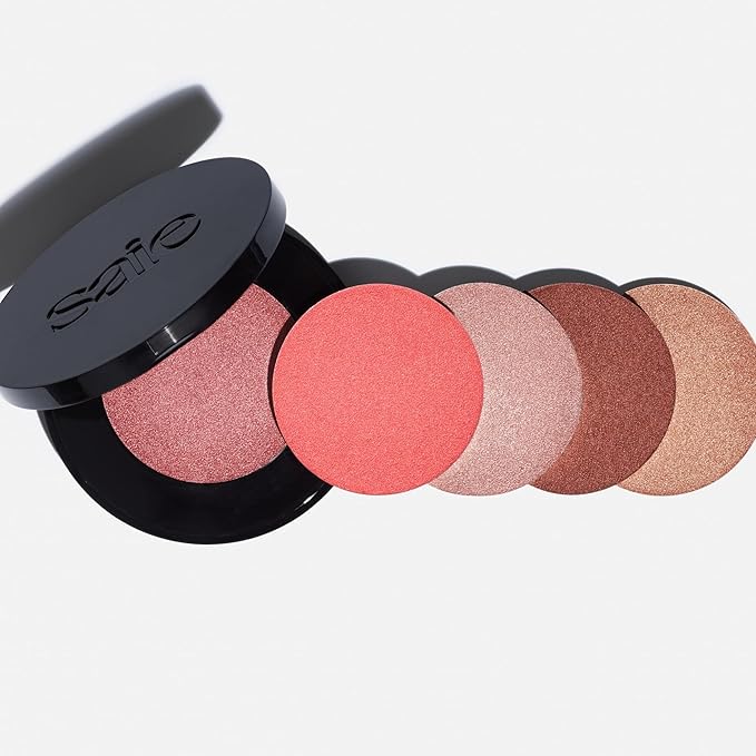 Saie Glow Sculpt Multi-Use Highlighter + Cream Blush Refill - Lightweight with Hyaluronic Acid + Micropearl for Radiant, Glowing Skin - Mauveglow (.02 oz)-VivaGrace Women