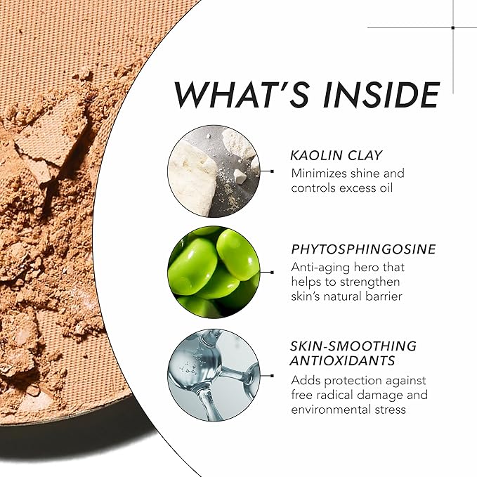 COVER FX Pressed Mineral Foundation - Shade T1 - Weightless Powder Foundation - Buildable Light to Full Coverage - Matte Finish - All Skin Types-VivaGrace Women