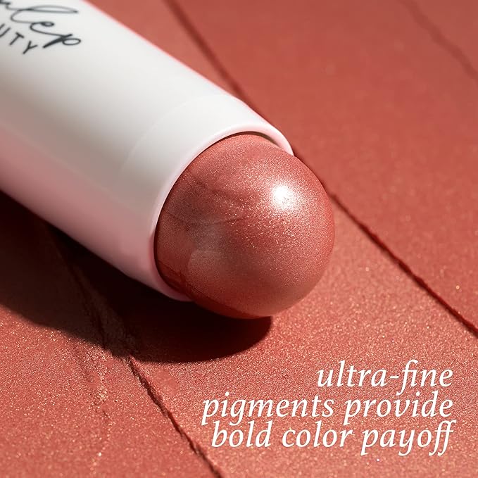 Julep Skip The Brush Cream to Powder Blush Stick - Desert Rose - Blendable and Buildable Color - 2-in-1 Blush and Lip Makeup Stick-VivaGrace Women