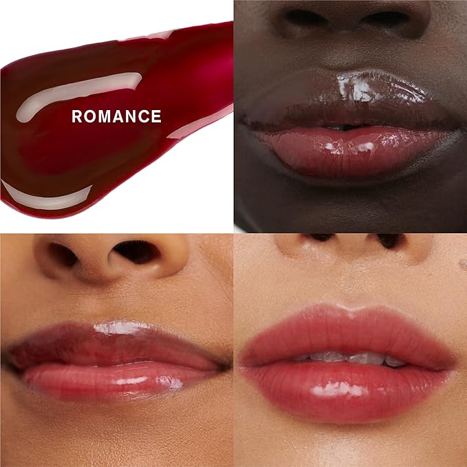 AMI COLÉ Hydrating Lip Treatment 3in1 multitasker for your lips (Romance), tinted lip gloss, hydrating lip gloss, moisturizing, natural-VivaGrace Women