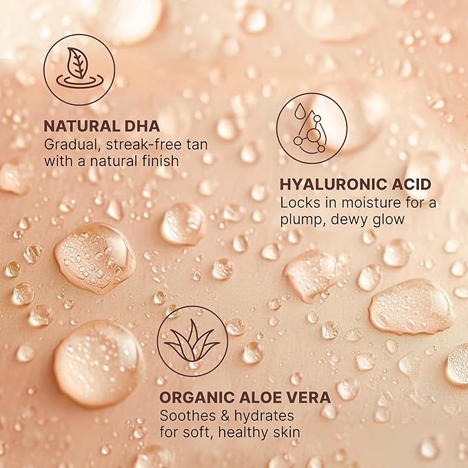 Bronzing Face Tanner Spray Mist, Sunless Face Tanning Water, USA Made with Natural & Organic Ingredients-VivaGrace Women