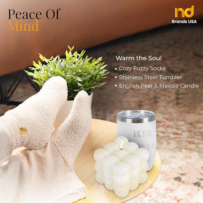 Self Care Gifts for Women, Birthday Gift Care Package, Get Well Soon Gift Basket Relaxing Spa Gift Box Thinking of You Gift Set for Sister Best Friend-VivaGrace Women