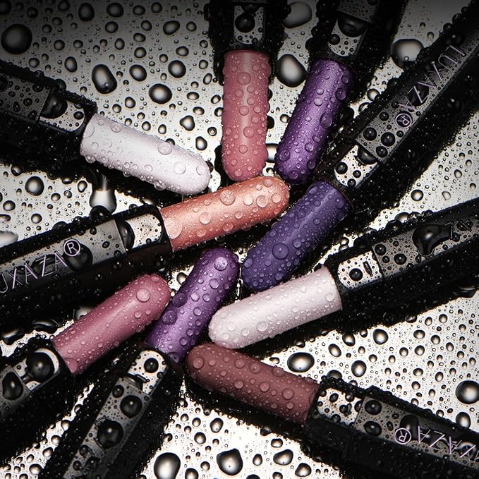 Neutral Eyeshadow Stick Makeup 6PCS Set, Pink and Purple Metallic Shimmer Matte Cream Eye Shadow Eyeliner Brightener Pencil Crayon - PURPLE MARTINI-VivaGrace Women
