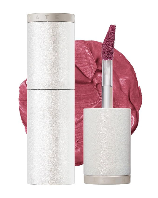 HEVVYMAKEUP Blurring Effect Lip Tint - Airy Velvet Matte Lips - Vegan, Longwear, Vibrant, Buildable Creamy Soft Texture - Korean Lip Makeup, Bite Me, 0.13 fl.oz.-VivaGrace Women