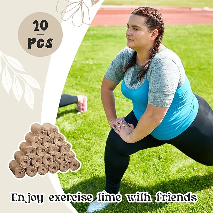 Toulite 20 Pcs Bra Liners for Sweat 18x3 Inch 3 Layer Washable Rectangle Cotton Under Breasts Pads for Women Absorb Sweating-VivaGrace Women