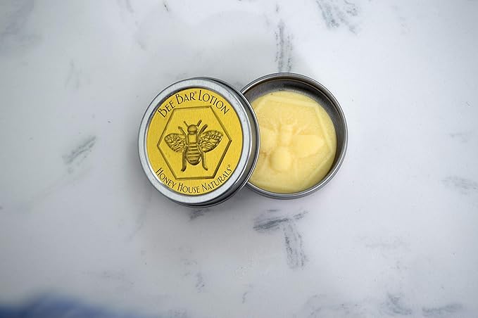 Bee Bar Honey House Naturals Duo – Vanilla - Small 6 Ounce and Large 2 Ounce– All Natural Ultra Moisturizing Lotion Bar Infused with Essential Oils and Butters – Made in USA-VivaGrace Women