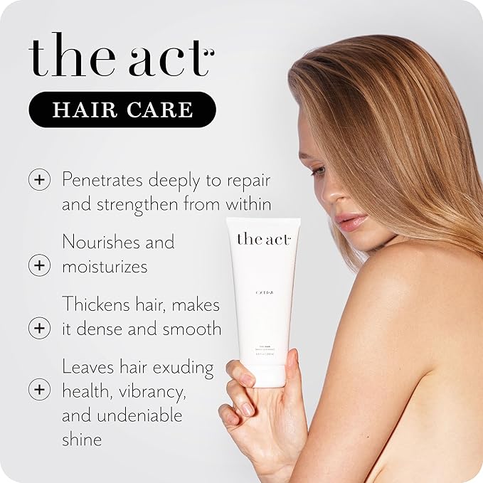 Extra Nourishing Hair Mask with Argan Oil, Coconut Oil, Hyaluronic Acid - Intense Hydration, Repair for All Hair Types - Ideal for Curly and Damaged Hair - 6.8 Fl oz-VivaGrace Women