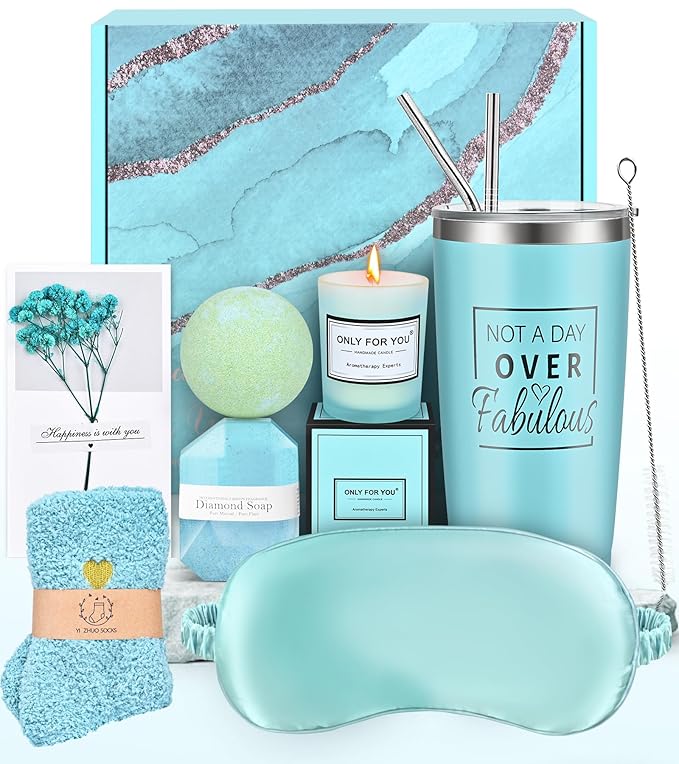 Birthday Gifts for Women, Wife, Mom, Sister, Girlfriend - Happy Birthday, Valentine's Day, Mothers Day, Christmas Gifts - Relaxing Spa Care Package-VivaGrace Women