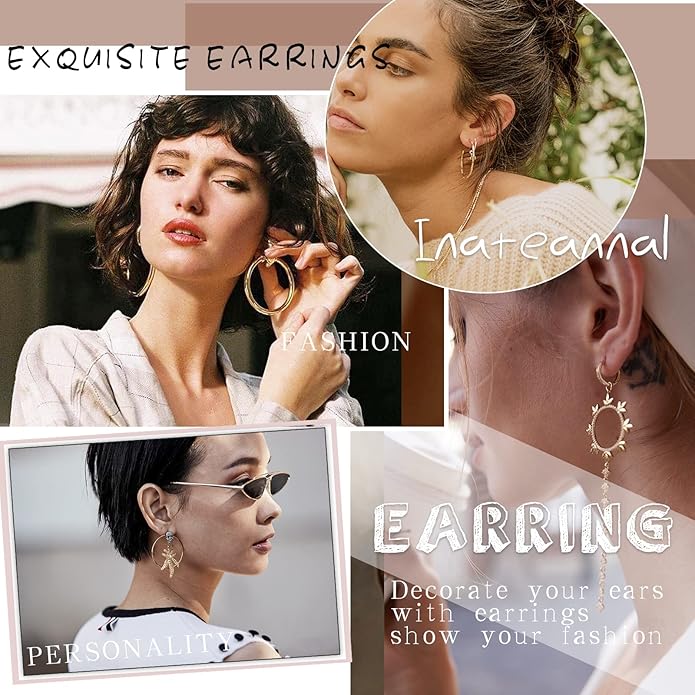 Vintage Crystal Cross Drop Earrings Rhinestone Cross Stud Earrings Silver Paperclip Earrings Sparkly Cz Crucifix Earrings Jewelry for Women-VivaGrace Women