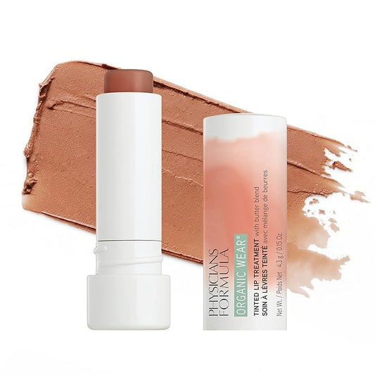 Physicians Formula Organic Wear All Natural Tinted Lip Treatment Gingersnap | Dermatologist Tested, Clinicially Tested-VivaGrace Women