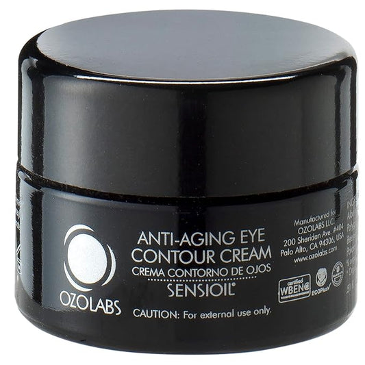 OZOLABS ® | ANTI-AGING EYE CONTOUR CREAM | With the benefits of certified organic ozonated oils | ISO 9001 | 0.5 fl. oz.-VivaGrace Women
