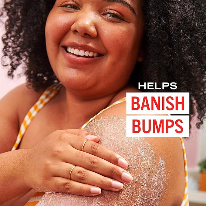 First Aid Beauty KP Bump Eraser Body Scrub Exfoliant for Keratosis Pilaris with 10% AHA – 8 oz + Bonus 1 oz Travel Size Tube-VivaGrace Women