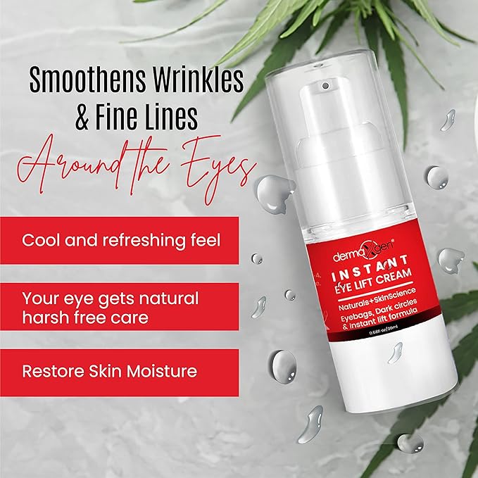 Rapid Reduction Eye Cream - Eye Cream Anti Aging Treatment for Dark Circles - Instant Under Eye Cream - Advanced Peptide Skin Tightening Formula - Instantly Removes Puffiness Wrinkles 20ml-VivaGrace Women