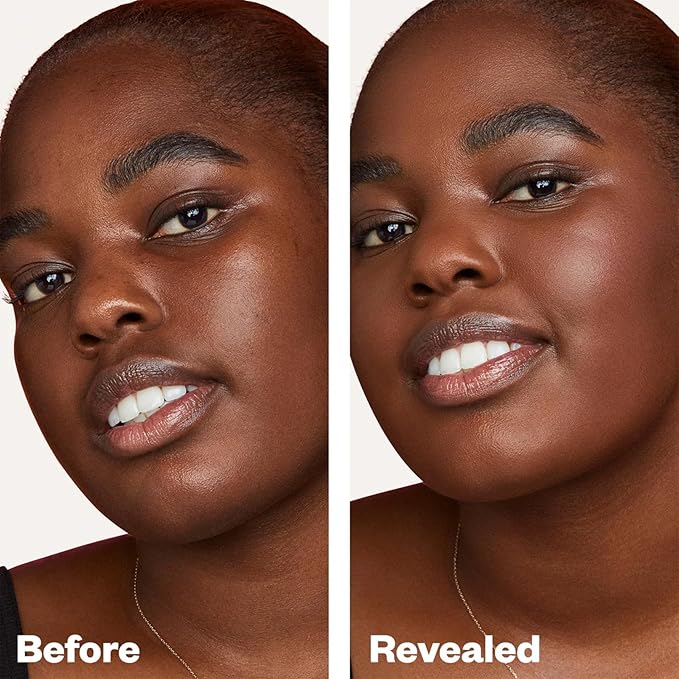 Kosas Revealer Skin-Improving Foundation with SPF 25 Protection - Hydrate, Brighten, Soothe, Plump, Protect Skin - Smoothing Texture, Natural Finish and Clean Formula - Rich Deep Cool 420-VivaGrace Women