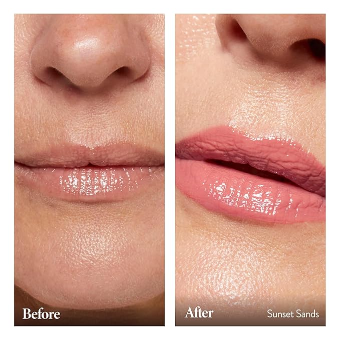 LAURA GELLER NEW YORK Shine-n-Shield Lip Balm SPF 15, Sunset Sands - Nourishes, Hydrates & Protects Lips-VivaGrace Women