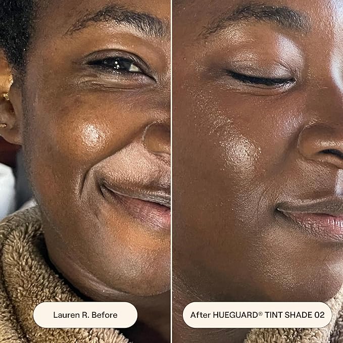 Live Tinted Hueguard Skin Tint SPF 50 - Tinted Mineral Sunscreen with Light-Medium Buildable Coverage With a Hydrating and Radiant Finish - Water and Sweat Resistant, 1.35 fl oz - Shade 02-VivaGrace Women