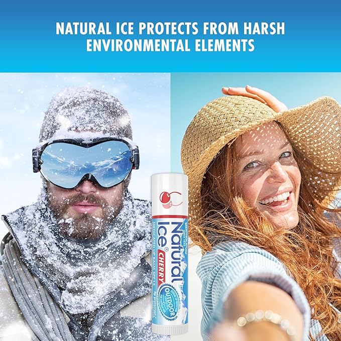 Natural Ice Medicated Lip Protect SPF 15 Cherry 12 Pkgs-VivaGrace Women