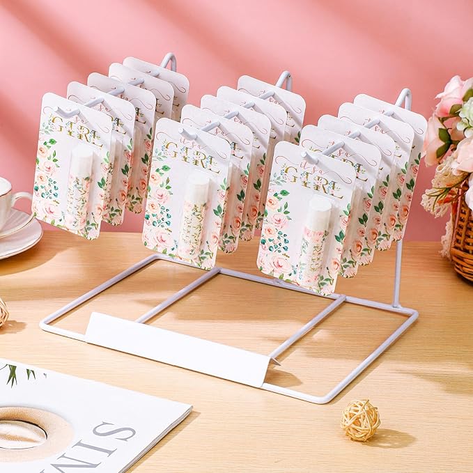 30 Sets Baby Shower Lip Balm Bulk Baby Shower Favors Pink Floral Gender Reveal Small Lip Balm wedding Thank You Gifts Honey Moisturizing Lip Balm Favors for Guest Coworkers Women Men-VivaGrace Women