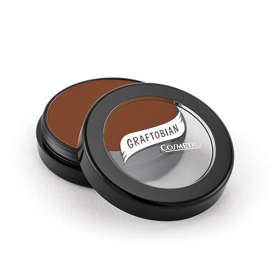 Graftobian HD Glamour Crème Foundation 1/2oz, Weightless Full Coverage Makeup, 65 Inclusive Shades, For All Skin Types, Natural or Full-Glam Looks, For Professionals and Beginners, Sienna-VivaGrace Women