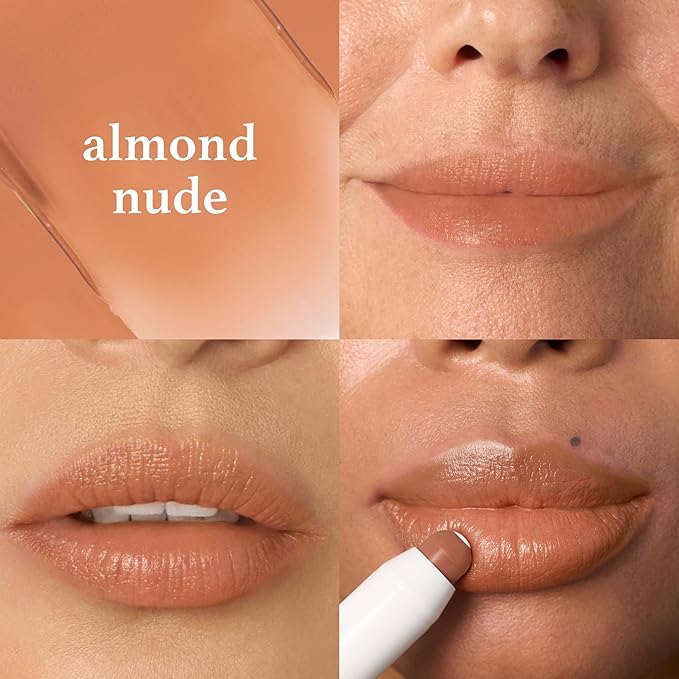 Julep It's Balm: Tinted Lip Balm + Buildable Lip Color - Almond Nude - Natural Gloss Finish - Hydrating Vitamin E Core - Vegan-VivaGrace Women