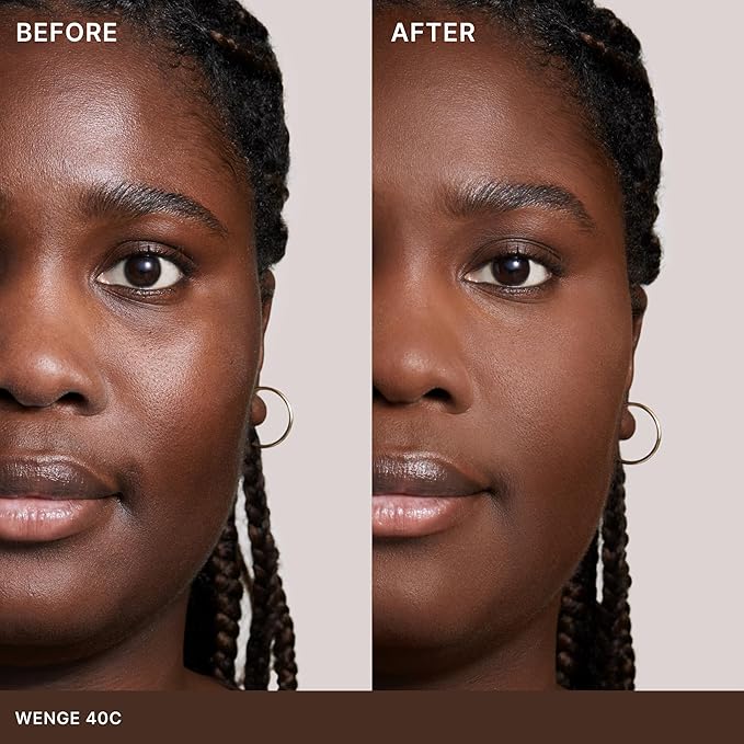 ILIA - Skin Rewind Complexion Stick - Foundation + Concealer + Skincare | Non-Toxic, Vegan, Cruelty-Free, Clean Makeup (40C - Wenge, 0.35 oz | 10 g)-VivaGrace Women
