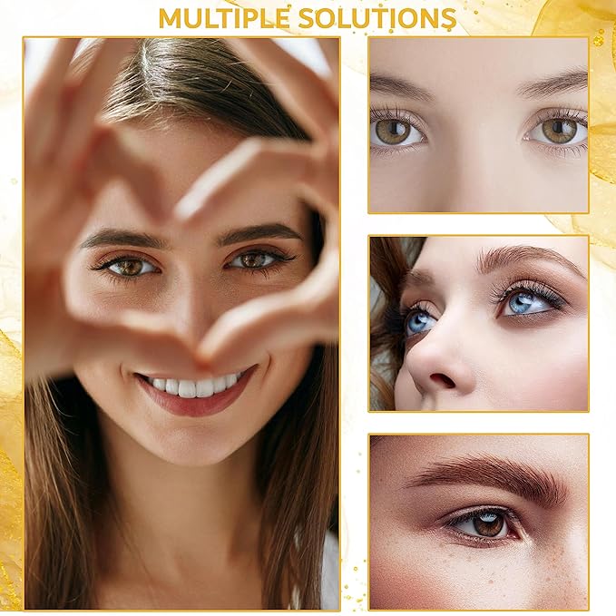 32 Pairs 24K Gold Under Eye Patches - Dark Circle & Puffy Eye Treatment - Anti-Aging Hydrogel for Wrinkle Reduction & Skin Rejuvenation - Reduces Wrinkles & Freshens Skin-VivaGrace Women