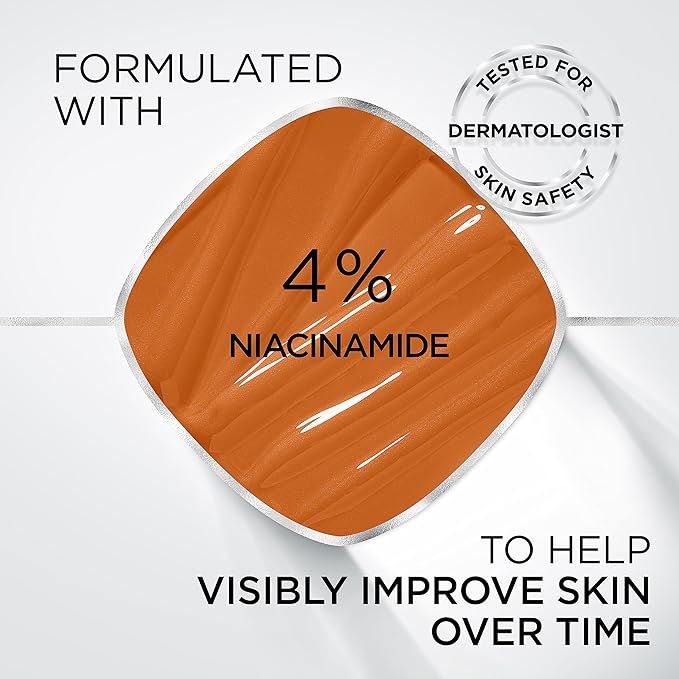 L'Oreal Paris Prime Lab Up to 24H Dullness Reducer, Face Primer Infused with Niacinamide to Reduce Face Dullness and Extend Makeup Wear, 1.01 Fl Oz-VivaGrace Women