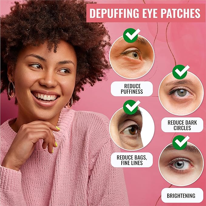 Hydro-gel Eye Patches (Combo)-VivaGrace Women