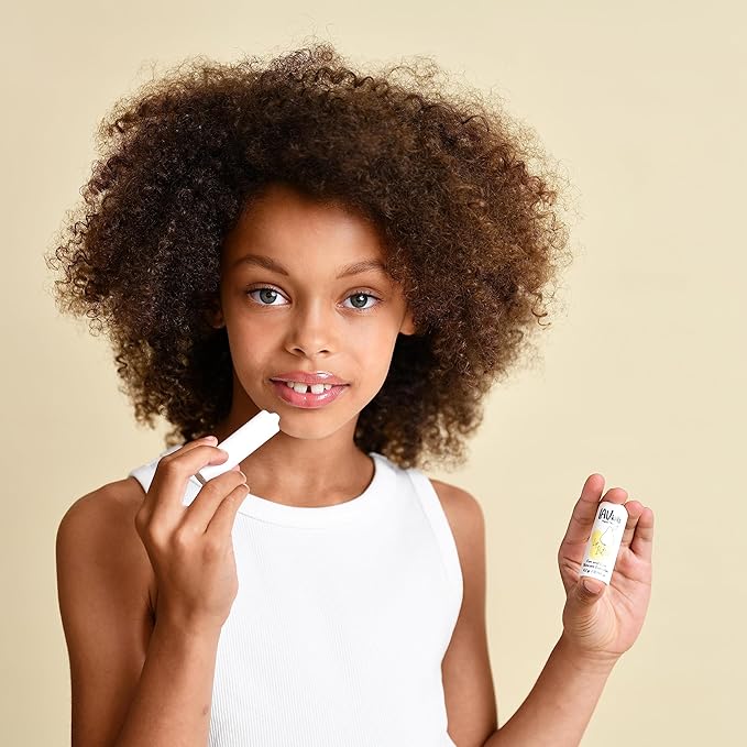 Nourishing Lip Butter gently scented Natural Child Balm Ultra-moisturising Lip Butter for sensitive skin Paediatrician Tested & Approved Kids Intensive Lip treatment for Sensitive Skin 4.2g-VivaGrace Women