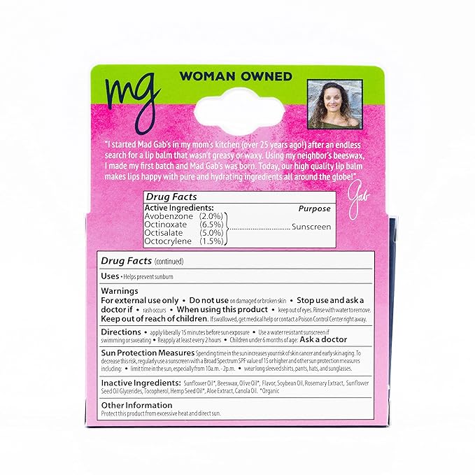 MG Signature Prickly Pear Lip Balms with SPF 15 (Pack of 3)-VivaGrace Women