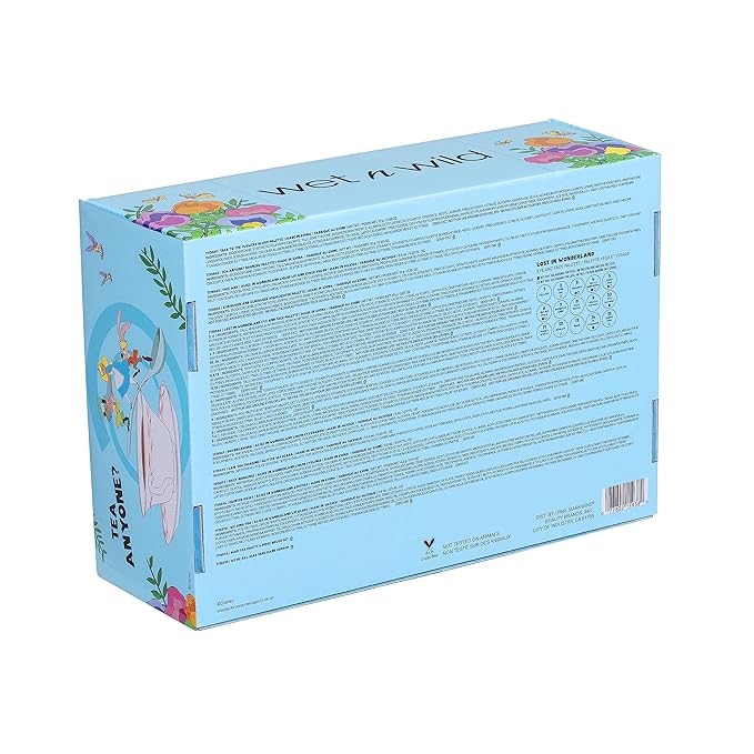 wet n wild Alice in Wonderland PR Box - Makeup Set with Versatile Brushes, Buildable & Blendable Palettes, Vibrant Colors, & Lip Glosses for Unique Looks, Cruelty-Free & Vegan-VivaGrace Women