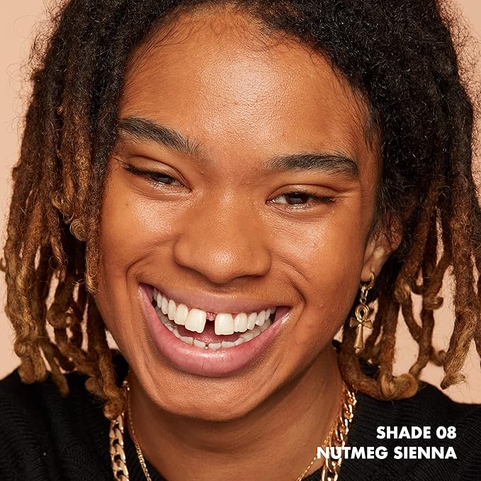 NYX PROFESSIONAL MAKEUP Bare With Me Tinted Skin Veil, Lightweight BB Cream - Nutmeg Sienna-VivaGrace Women