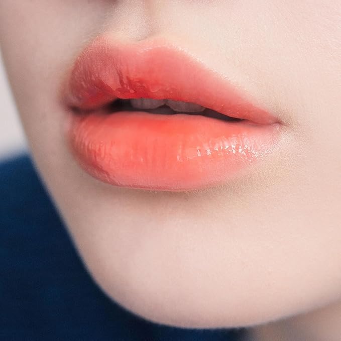 AOU GLOWY TINT BALM Tinted Lip Balm with Natural Gloss Instant Hydration for Chapped Lips 0.12Oz (02 Persimmon Balm)-VivaGrace Women
