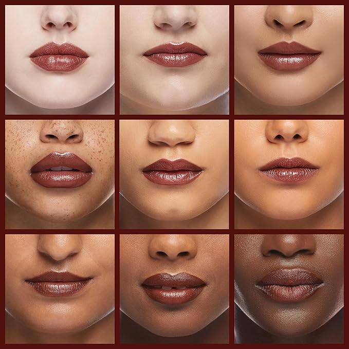 Henné Organics Luxury Lip Tint - Moisturizing, Sheer Natural Color - Intrigue (Brick Red)-VivaGrace Women