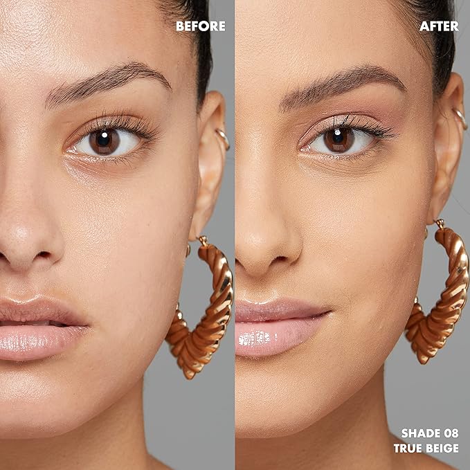 NYX PROFESSIONAL MAKEUP Can't Stop Won't Stop Contour Concealer, 24h Full Coverage Matte Finish - True Beige-VivaGrace Women