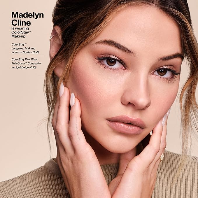 Revlon Liquid Foundation, ColorStay Face Makeup for Combination & Oily Skin, SPF 15, Longwear Medium-Full Coverage with Matte Finish, Warm Golden (310), 1.0 Oz-VivaGrace Women