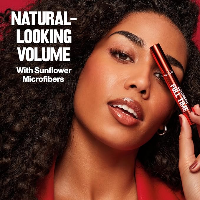 Revlon ColorStay Full Time Mascara, Volumizing Eye Makeup, 24 Hour Wear, Clump-Proof, Smudge-Proof, Flake-Proof, 403 Natural Brown