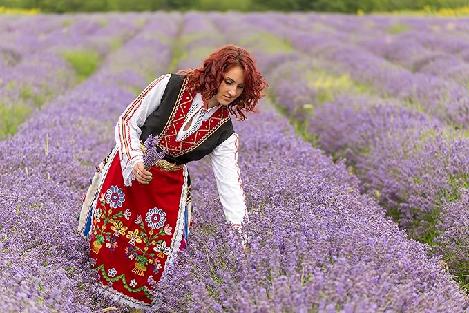 Lavender Body & Foot Scrub 10 oz - A blend of lavender essence, shea butter, and coconut oil for a fragrant journey to a serene countryside - The best stocking stuffer.-VivaGrace Women