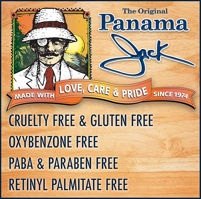 Panama Jack Sunscreen Lip Balm - SPF 45, Broad Spectrum UVA-UVB Sunscreen Protection, Prevents & Soothes Dry, Chapped Lips, Mango, 7-pack-VivaGrace Women