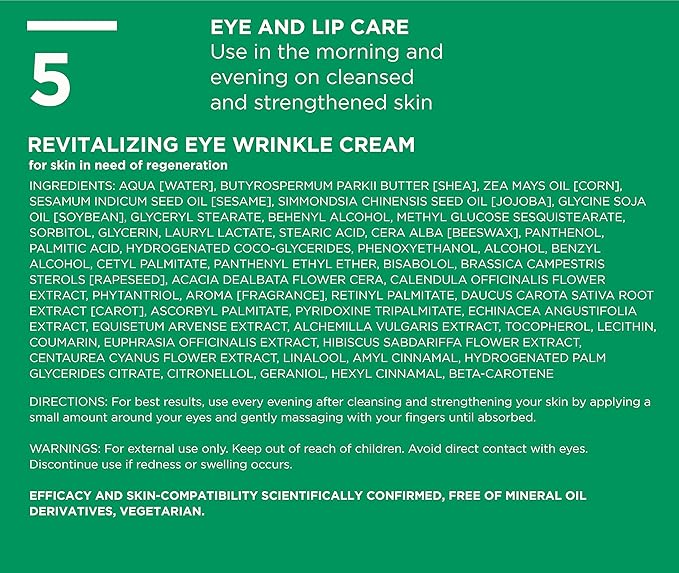 ANNEMARIE BÖRLIND – LL REGENERATION Eye Wrinkle Cream – Natural Vitamin C + E Anti Aging Eye Cream with LL BIOCOMPLEX for Smoothed, Brighter, and Plump Skin With New Elasticity – 1.1 Oz-VivaGrace Women