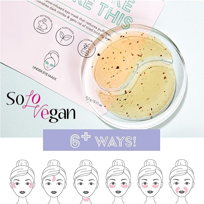 3 Pack Under Eye Mask See Brighter Days Ahead Eye Masks for Dark Circles Brightening & Hydrating Eye Patches-VivaGrace Women