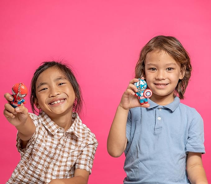 Lip Smacker Marvel, keychain, lip balm for kids - Spiderman & Captain America-VivaGrace Women