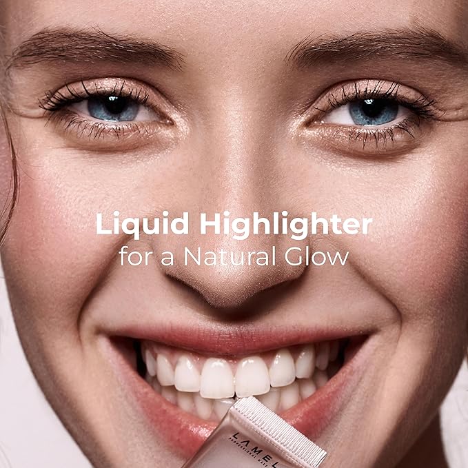 Lamel Dewy Cream BB Highlighter - Lightweight, Buildable and Luxuriously Glossy with Radiant, Natural-looking, Non-Greasy, Moisturizing, and Long-Lasting Formula for Flawless, Skin-Brightening - 401-VivaGrace Women